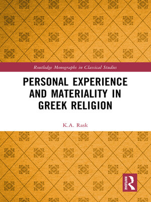 cover image of Personal Experience and Materiality in Greek Religion